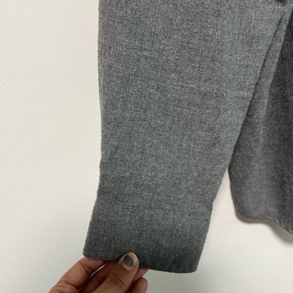 Mountain Ridge Men’s XL Gray Flannel Button-Up Shirt – Classic Casual Style - Picture 6 of 13